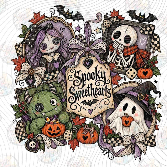 HLW 3963 - SPOOKY SISTERS COLLAGE