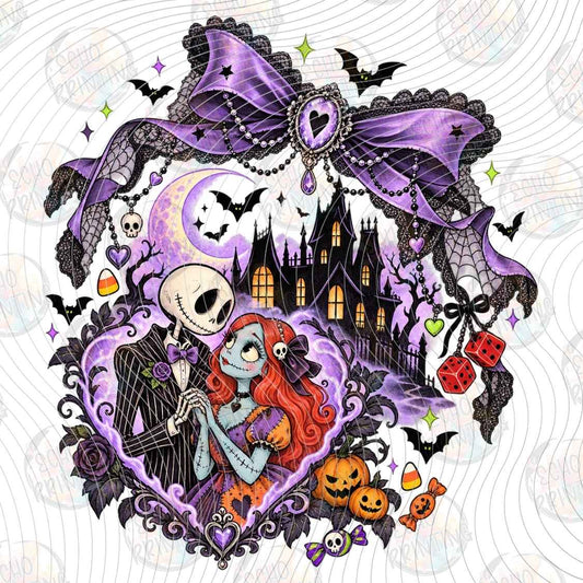 HLW 3974 - HAUNTED MANOR WREATH