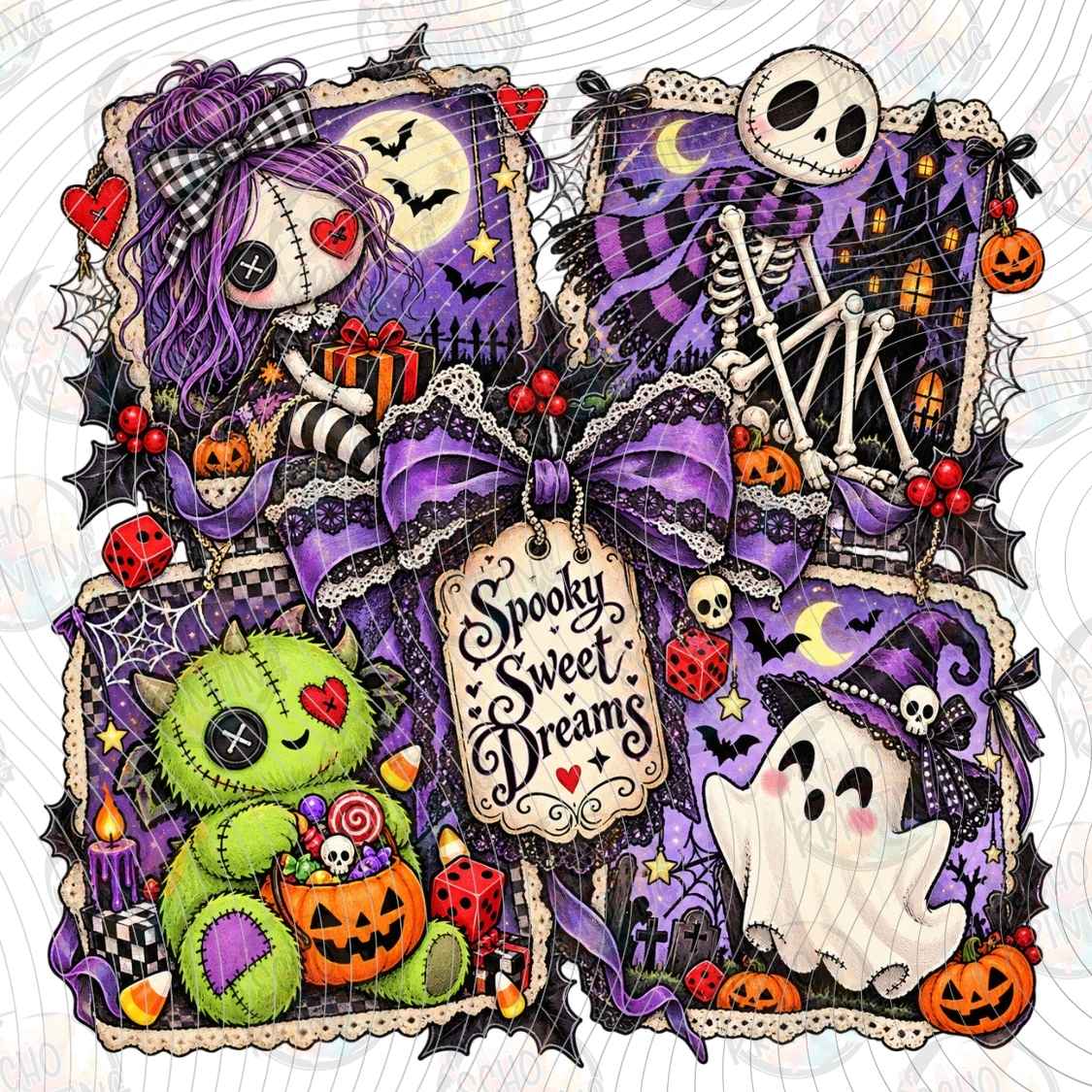 HLW 3977 - HAUNTED JOURNAL COLLAGE