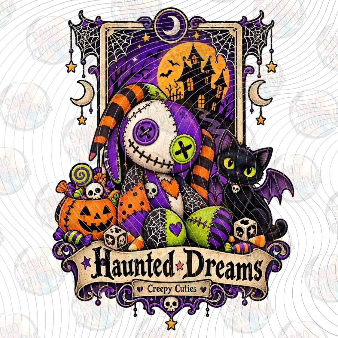 HLW 3980 - HAUNTED DREAMS COLLAGE