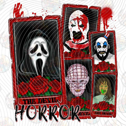 HLW 3996 - HORROR ICON COLLAGE