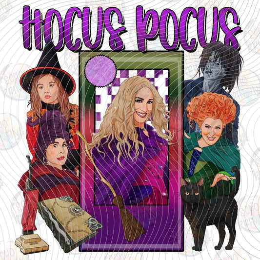 HLW 3997 - WITCH SISTERS RETRO
