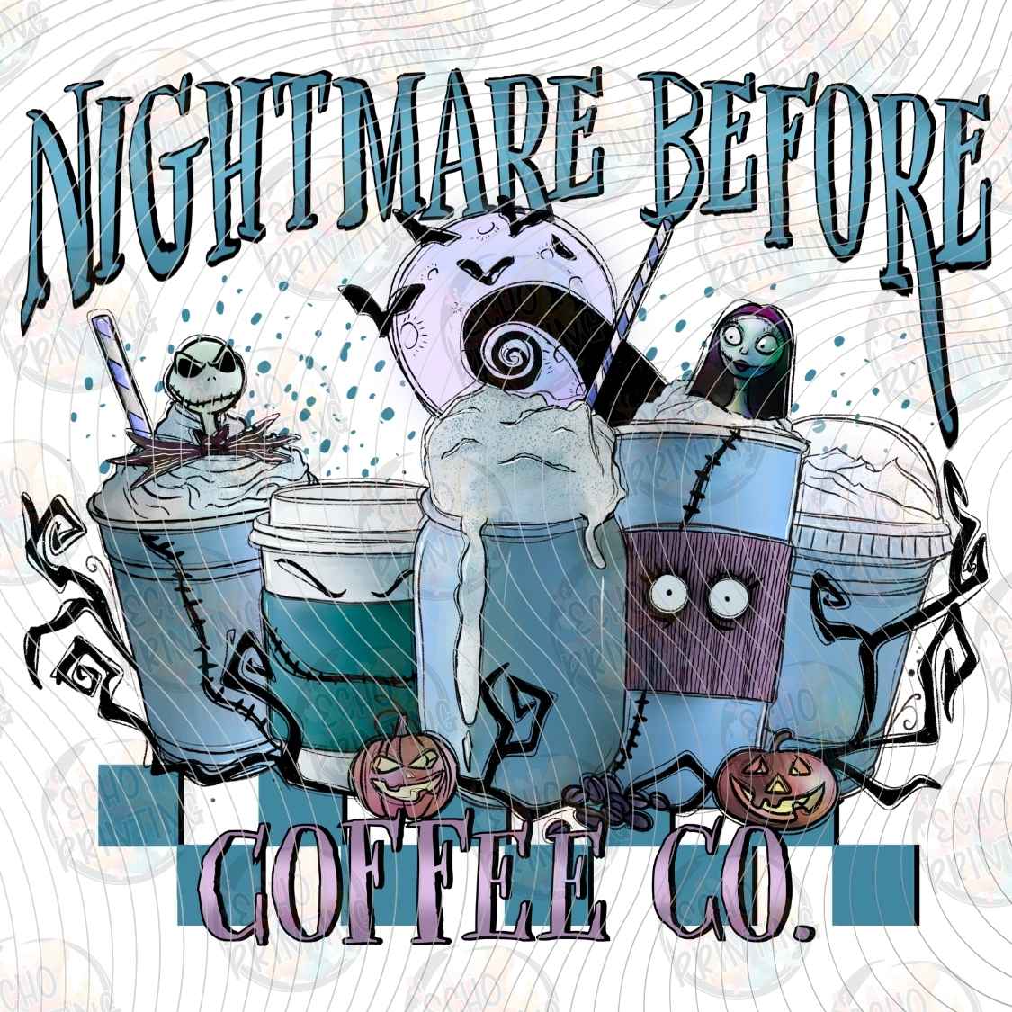 HLW 4009 - GOTHIC COFFEE FRIENDS