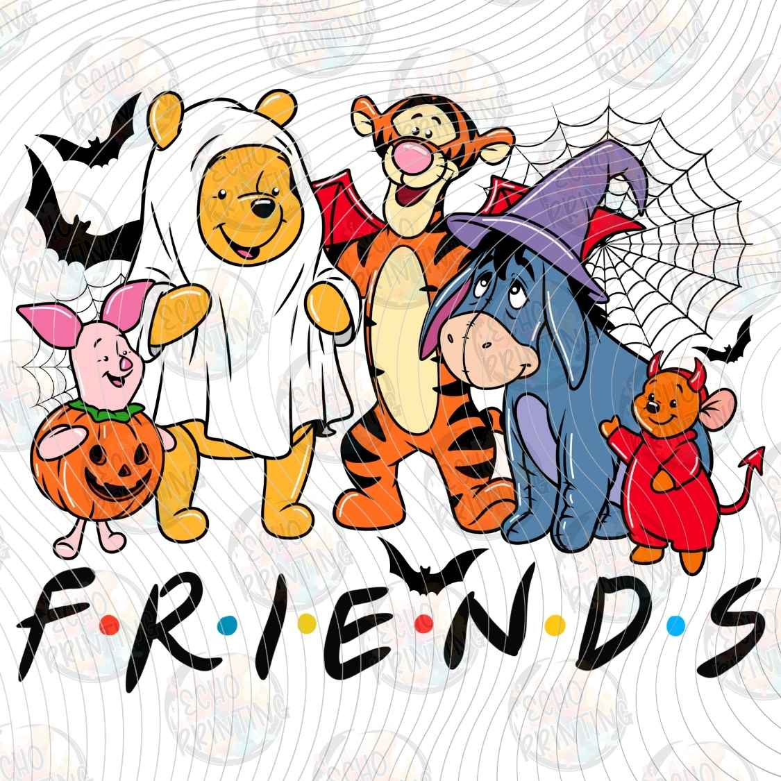 HLW 4012 - SPOOKY FRIENDS FOREVER