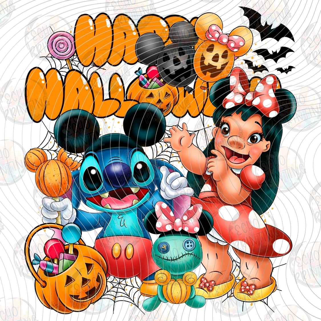HLW 4015 - ORANGE HALLOWEEN PARTY