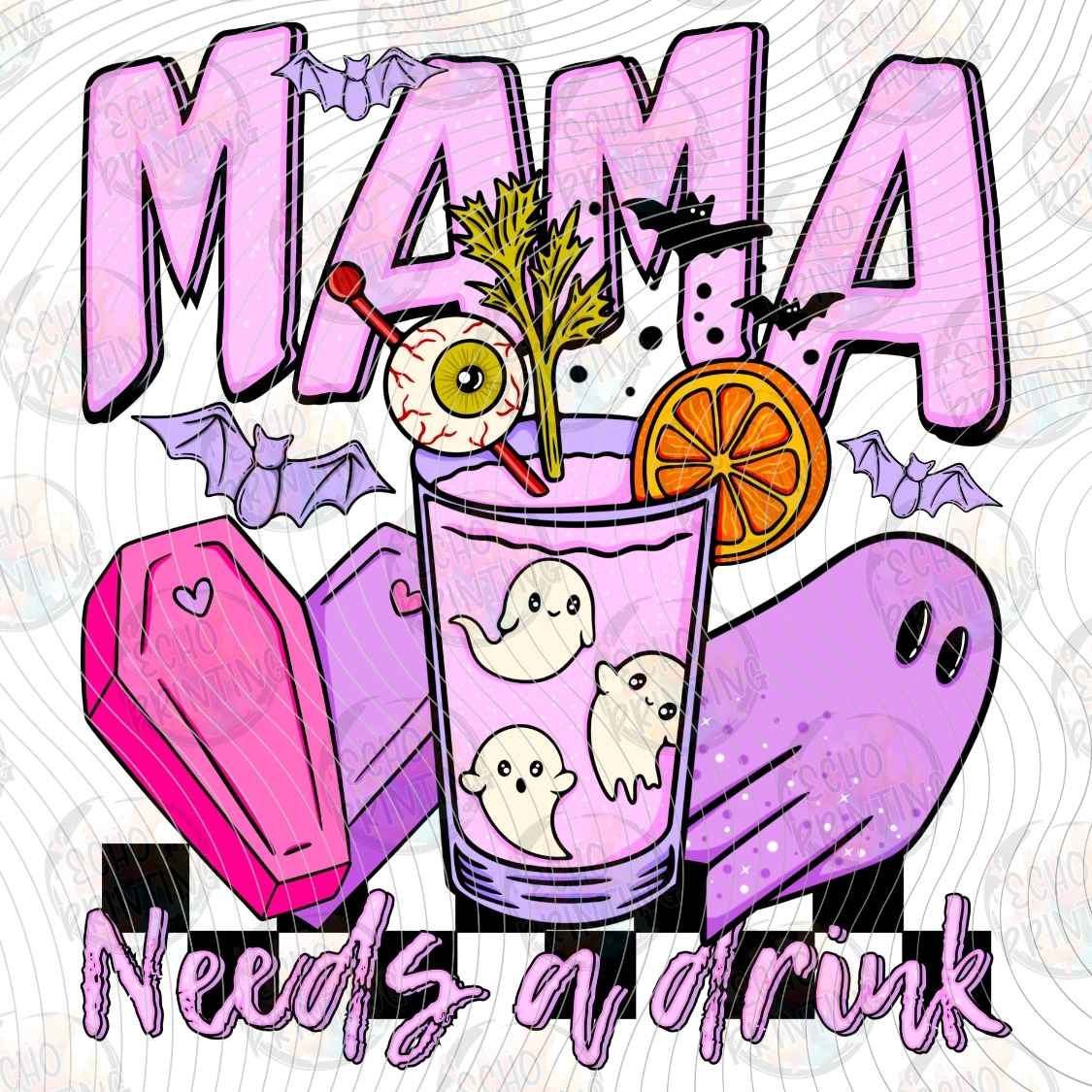 HLW 4025 - MAMA NEEDS A DRINK