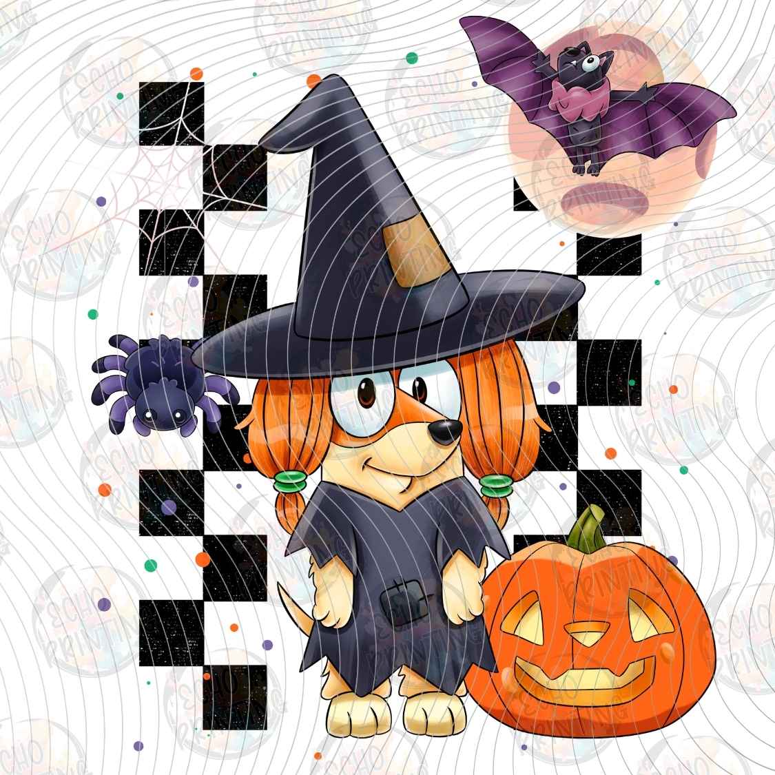 HLW 4033 - CROW WITCH HALLOWEEN