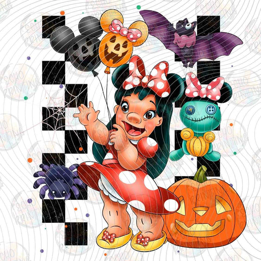HLW 4041 - RETRO HALLOWEEN BOWS
