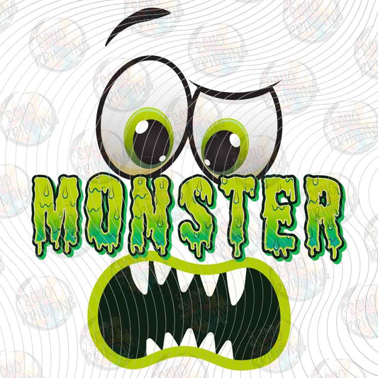 HLW 4046 - MONSTER FACE HALLOWEEN