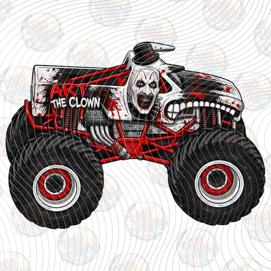 HLW 4048 - SKELETON MONSTER TRUCK