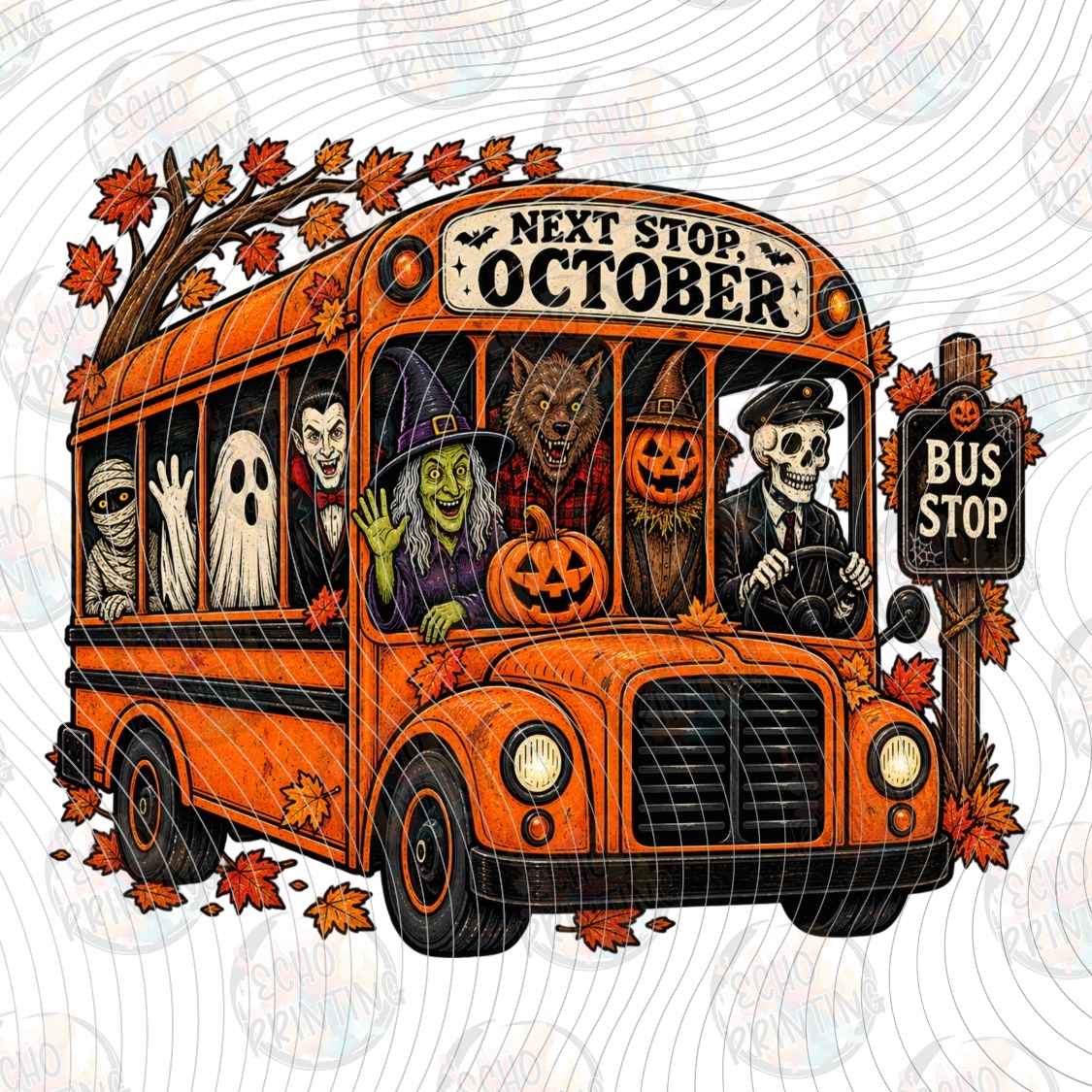 HLW 4054 - OCTOBER HARVEST BUS