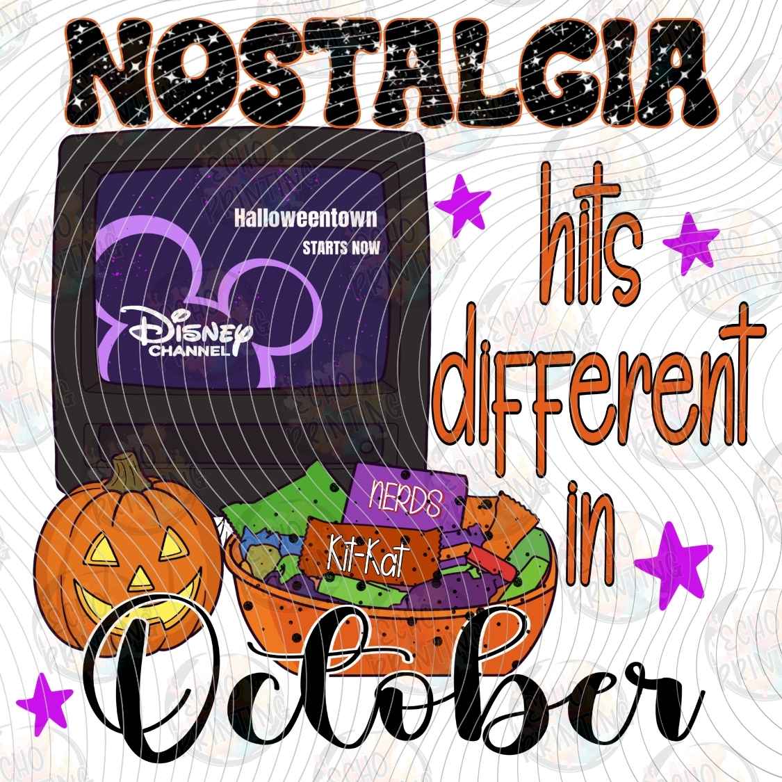 HLW 4056 - OCTOBER NOSTALGIA COLLAGE