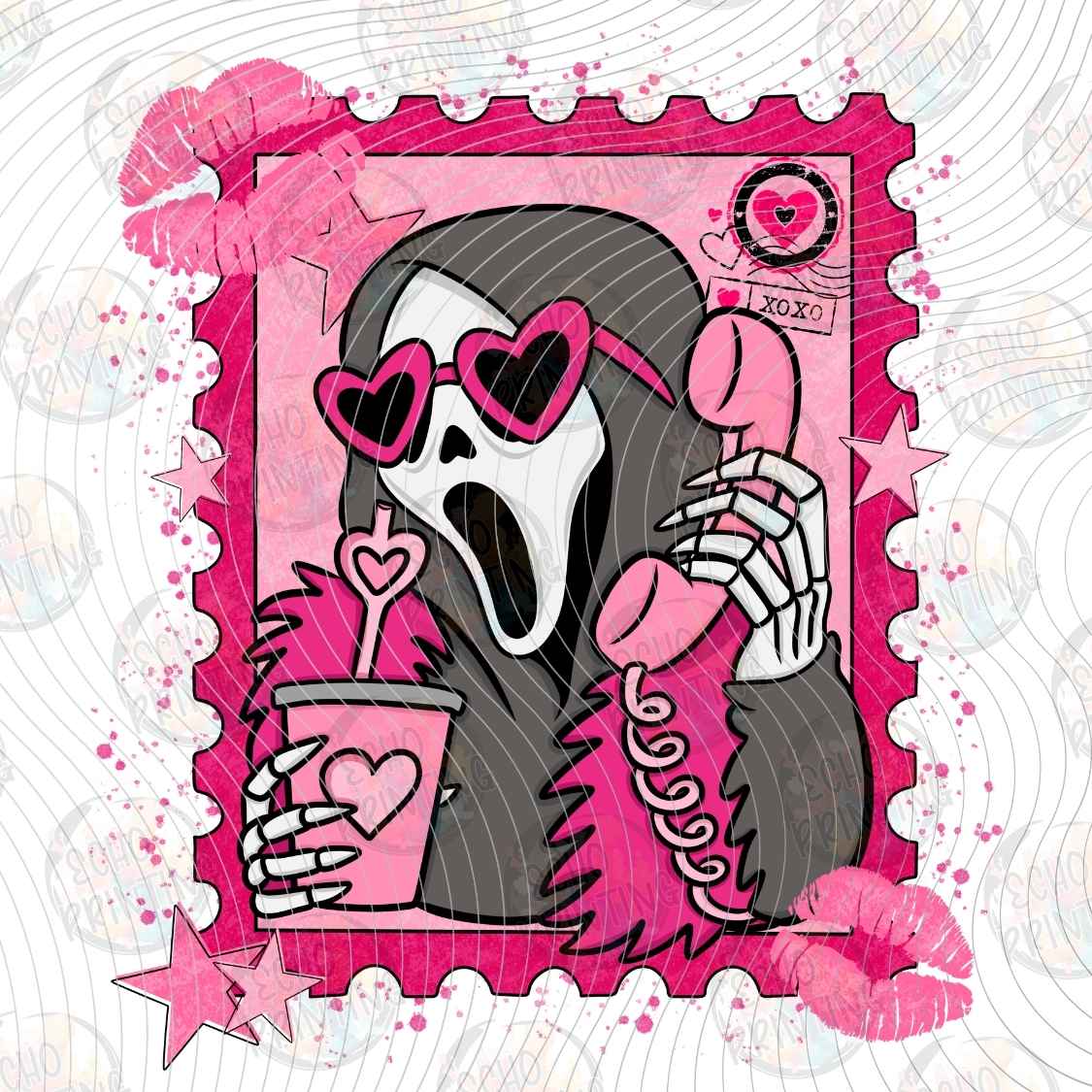 HLW 4059 - PASTEL SCREAM GHOST
