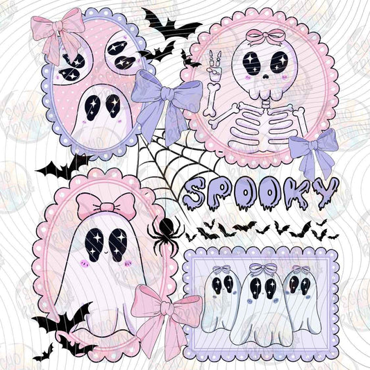 HLW 4061 - CUTE GHOST FRIENDS