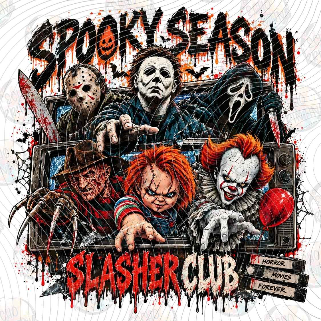 HLW 4073 - SLASHER CLUB HALLOWEEN