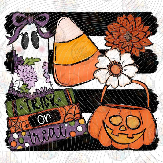 HLW 4080 - TRICK OR TREAT BOW