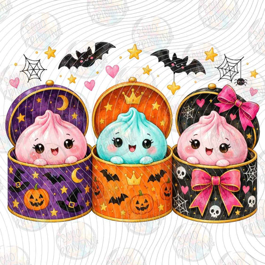 HLW 4095 - SPOOKY CUPCAKE FRIENDS