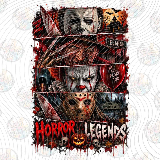 HLW 4102 - HORROR LEGENDS COLLAGE