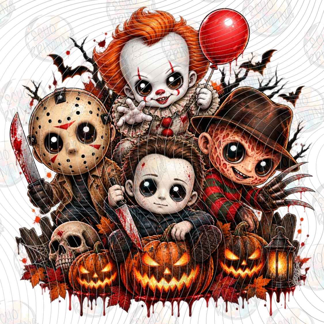 HLW 4111 - LITTLE HORROR FRIENDS