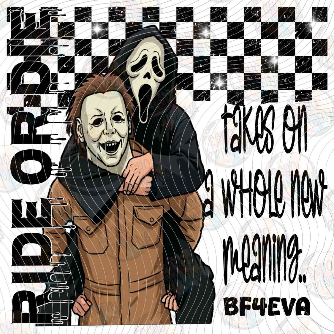 HLW 4121 - HORROR QUOTE POSTER