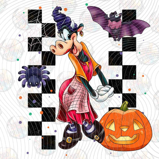 HLW 4138 - RETRO DUCK HALLOWEEN