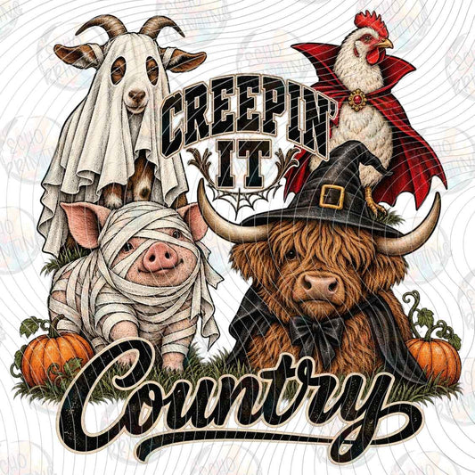 HLW 4141 - CREEPIN COUNTRY STYLE
