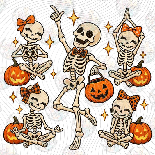 HLW 4148 - SKELETON PARTY CREW