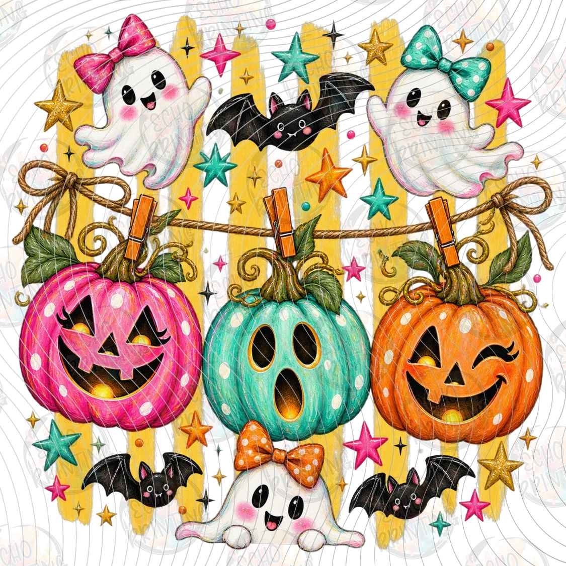 HLW 4149 - CUTE HALLOWEEN FRIENDS