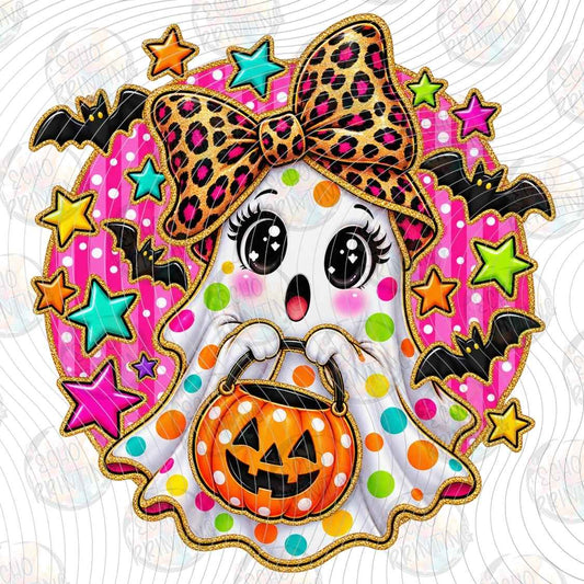 HLW 4151 - PATCHWORK PUMPKIN GIRL