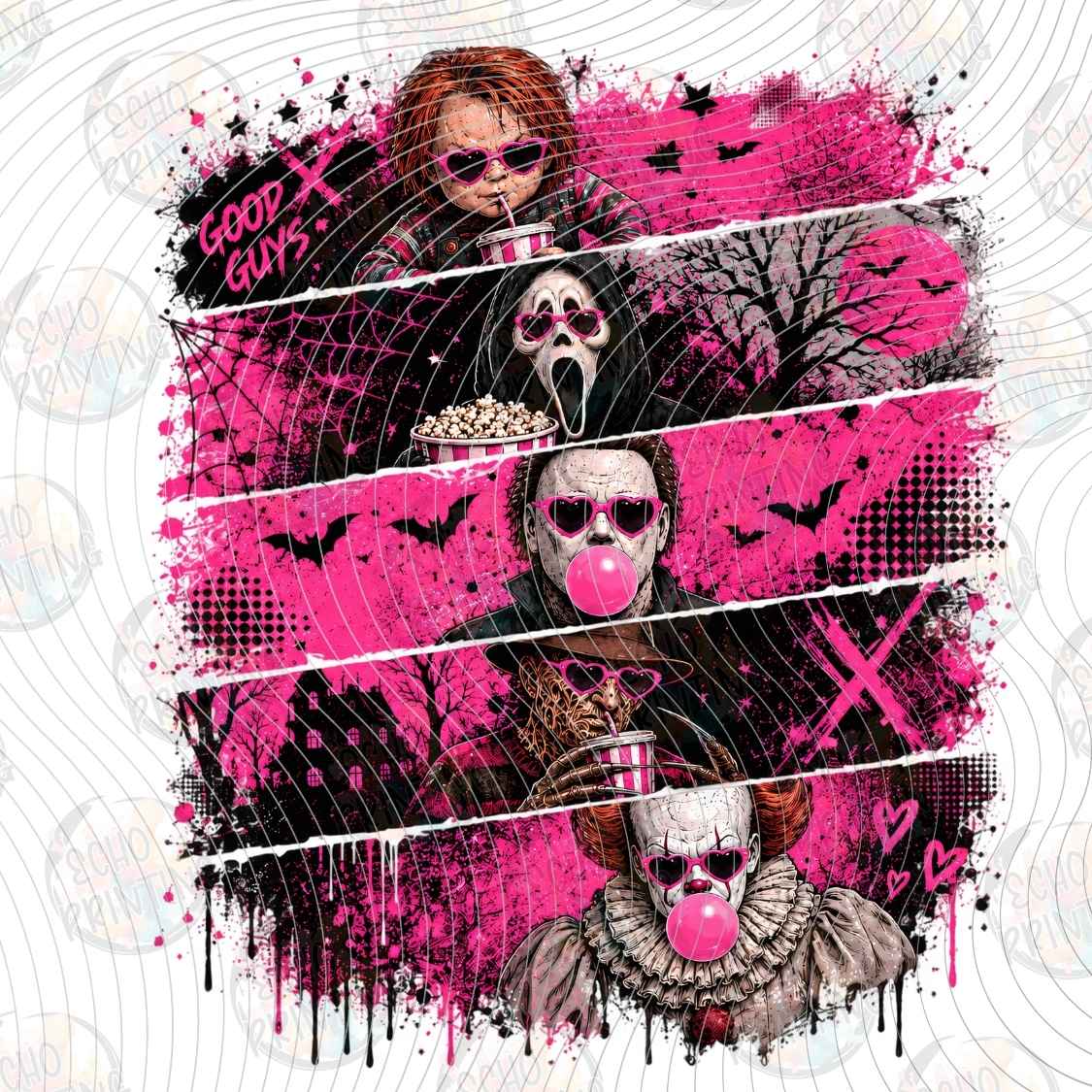 HLW 4176 - PINK HORROR QUEENS