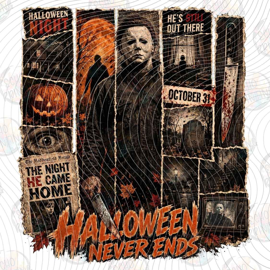 HLW 4185 - HALLOWEEN NEVER ENDS