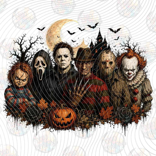 HLW 4188 - HORROR LEGENDS COLLAGE