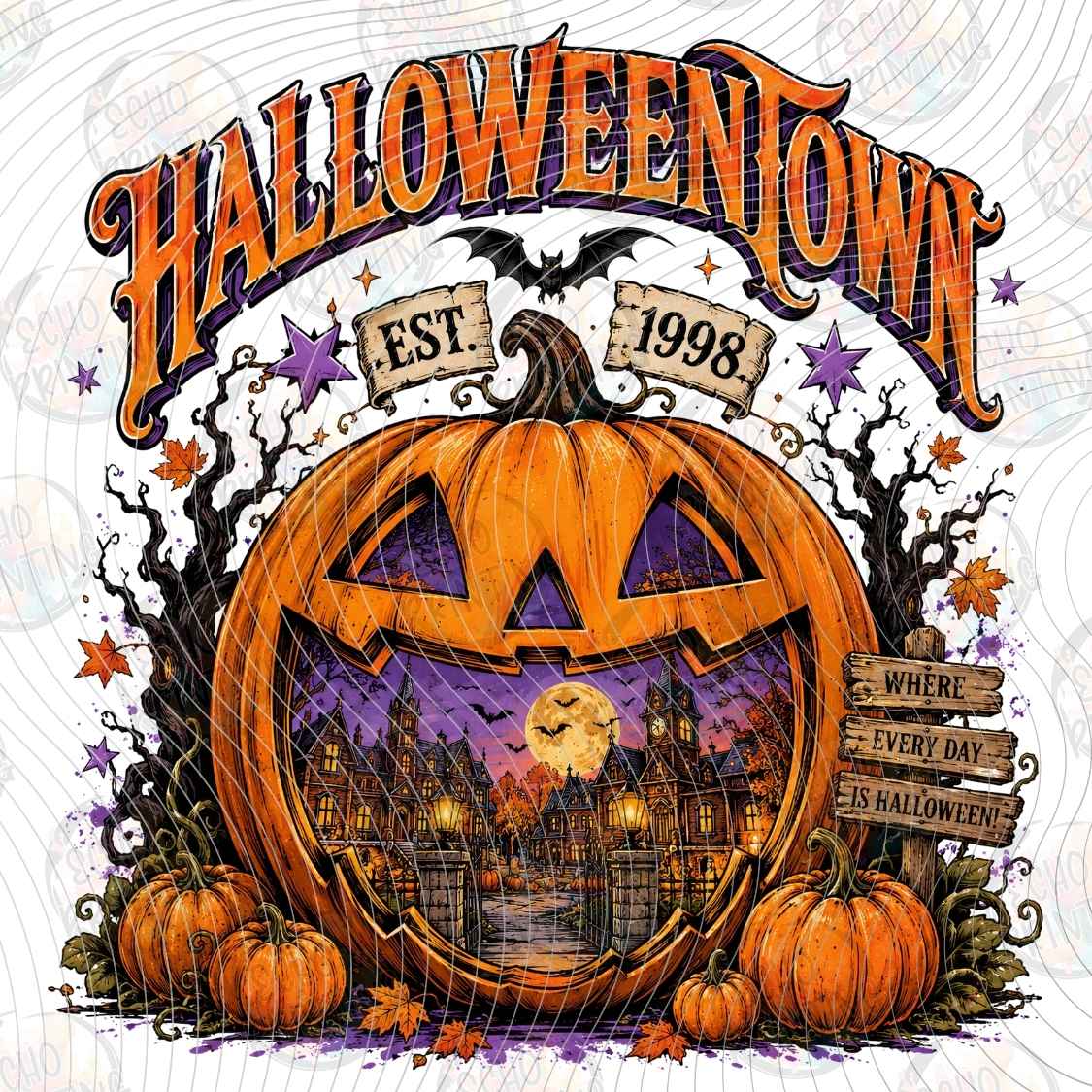 HLW 4190 - HALLOWEEN TOWN PUMPKIN