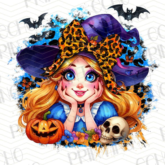 HLW 45 - LEO WITCH GIRL HALLOWEEN