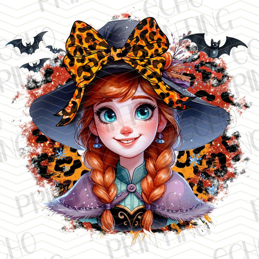 HLW 47 - BRAIDED WITCH GIRL ORANGE HAIR