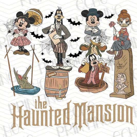 HLW 52 - THE HAUNTED MANSION CHARACTERS
