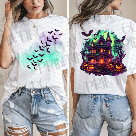 HLW 533 – HALLOWEEN HOUSE | POCKET & BACK SOLD SEPERATELY