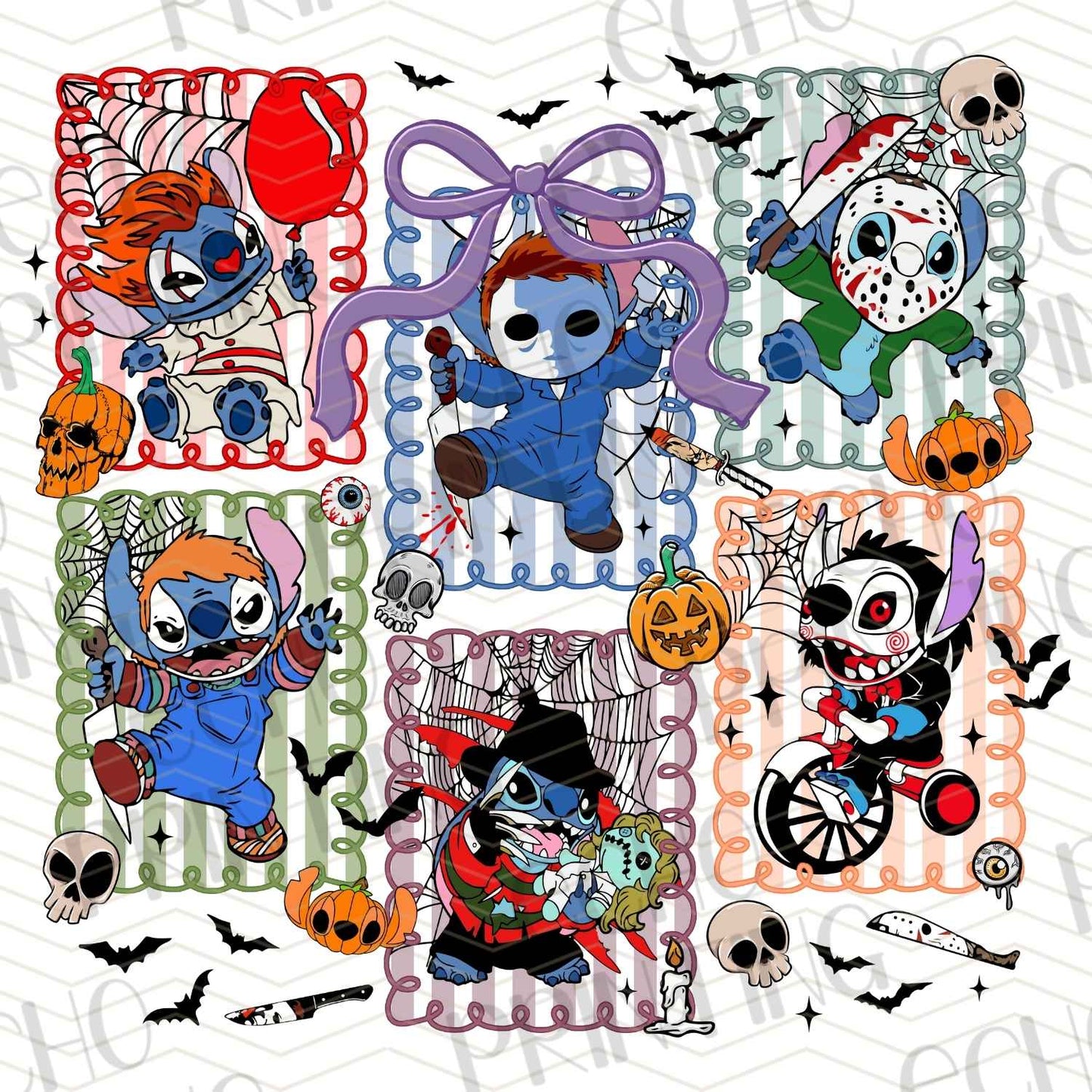 HLW 538 – CREEPY CUTE HALLOWEEN STAMPS