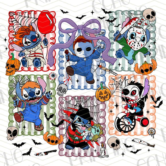 HLW 538 – CREEPY CUTE HALLOWEEN STAMPS