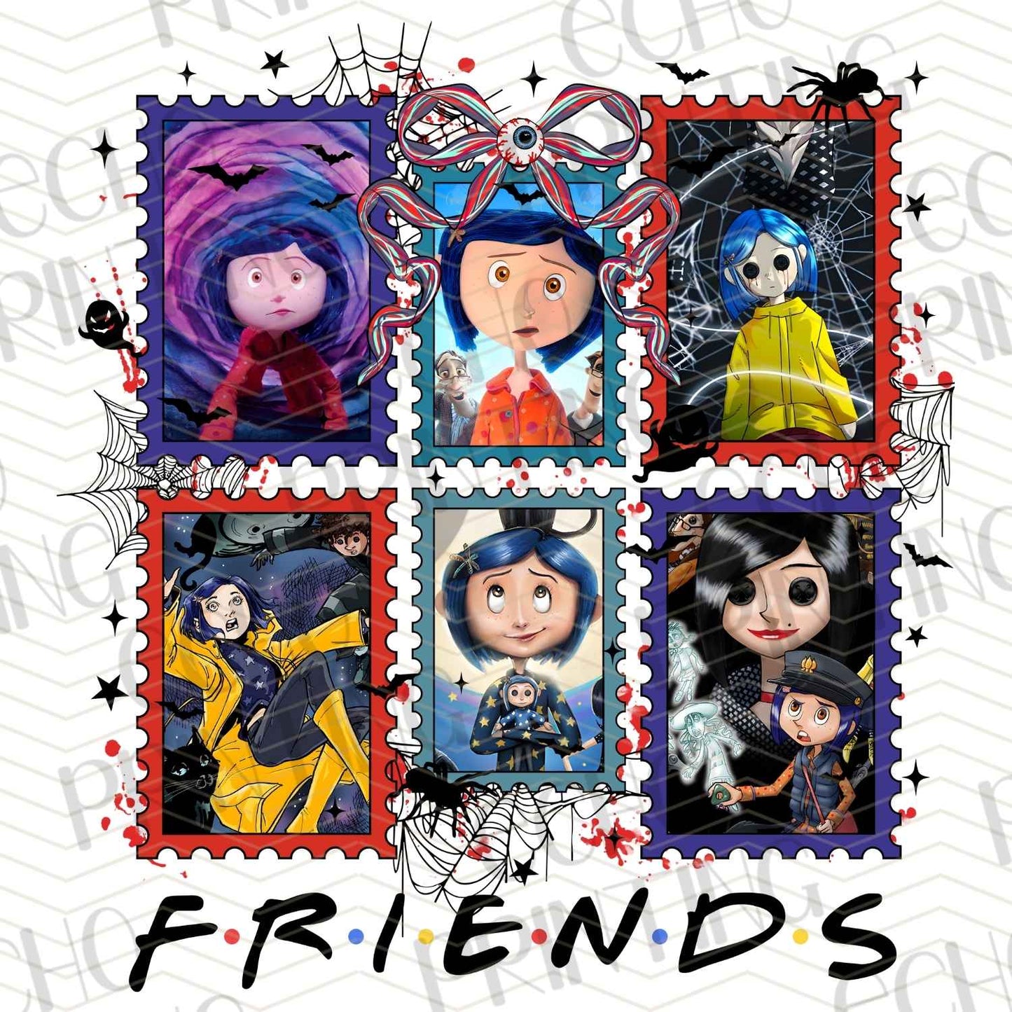 HLW 546 – HALLOWEEN FRIENDS STAMP SET