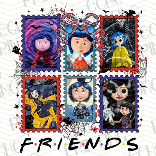 HLW 546 – HALLOWEEN FRIENDS STAMP SET