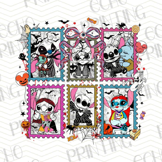 HLW 548 – CREEPY CUTIE STAMPS