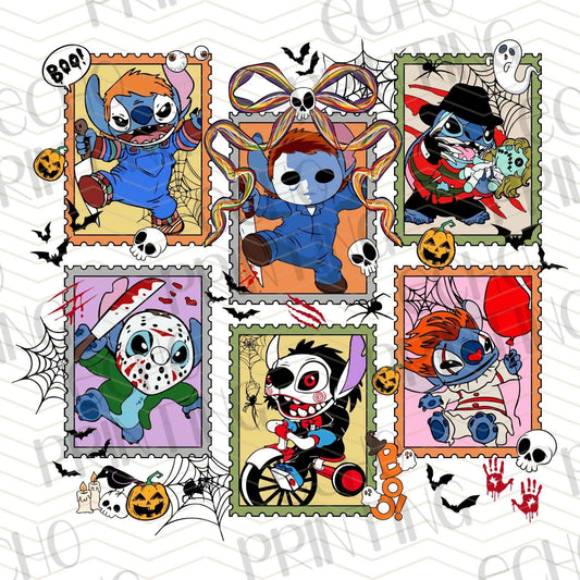 HLW 549 – SPOOKY PATCHWORK CHARACTERS