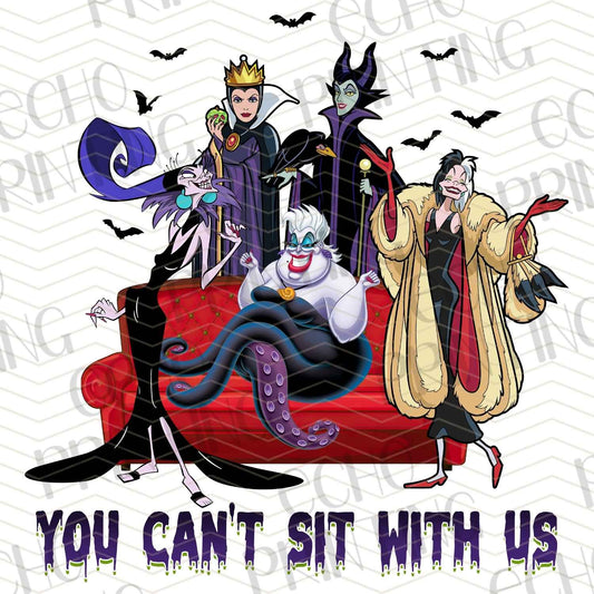 HLW 554 – YOU CAN’T SIT WITH US – VILLAIN STYLE