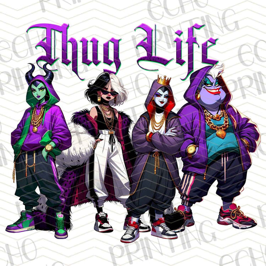 HLW 579 – PURPLE BADDIES THUG LIFE