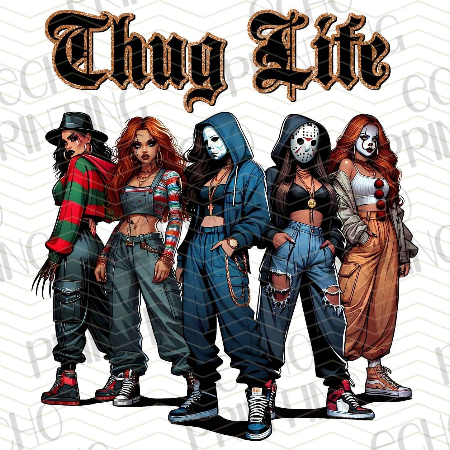 HLW 586 – LADY KILLER THUG LIFE