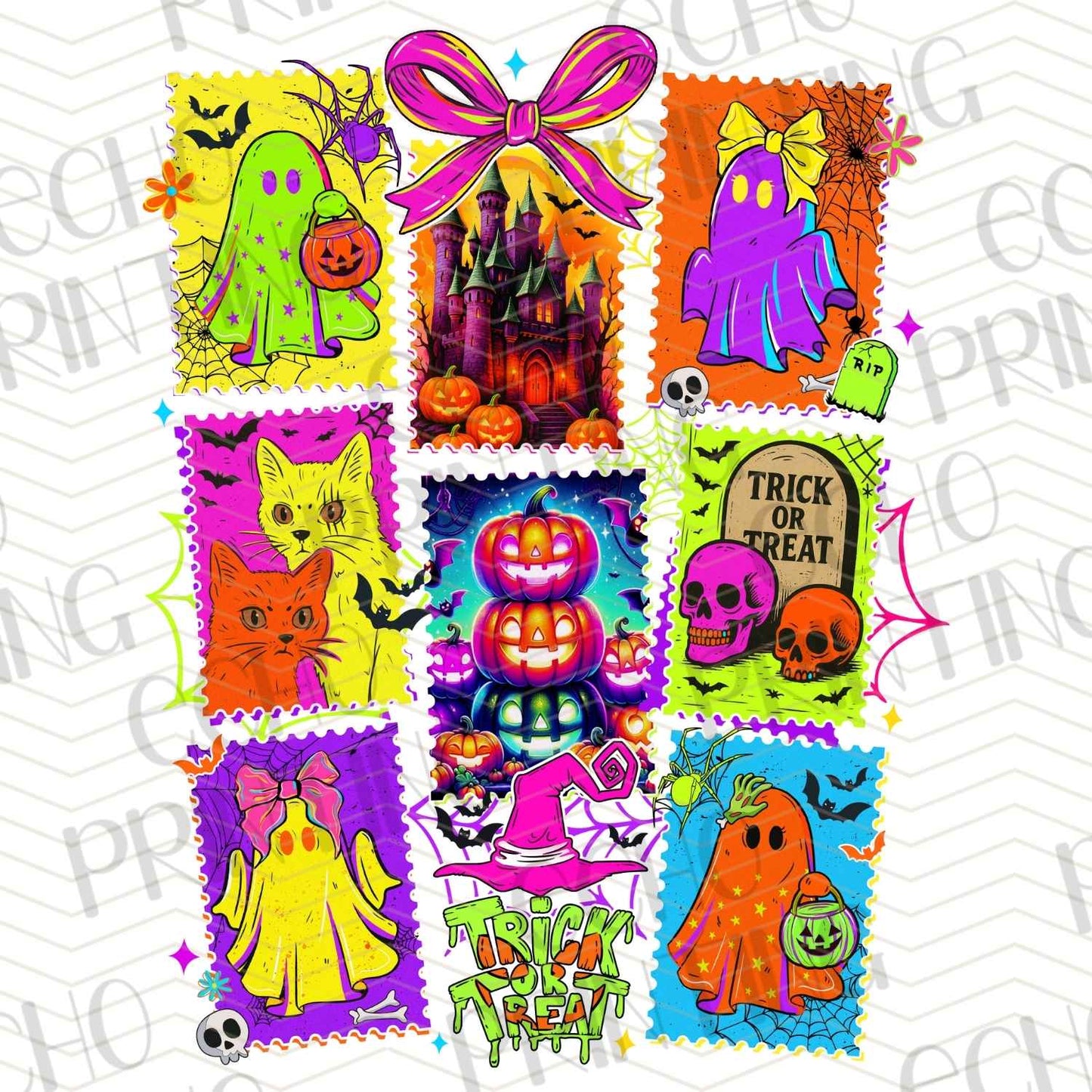 HLW 613 – PASTEL HALLOWEEN STAMP SET