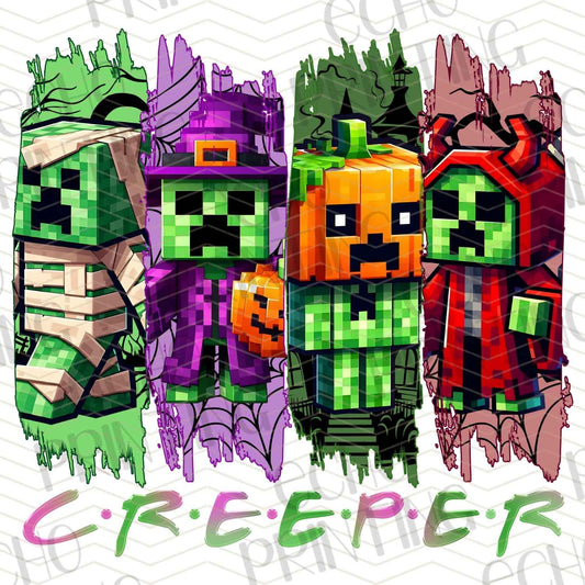 HLW 635 – BLOCKY CREEPER CHARACTERS