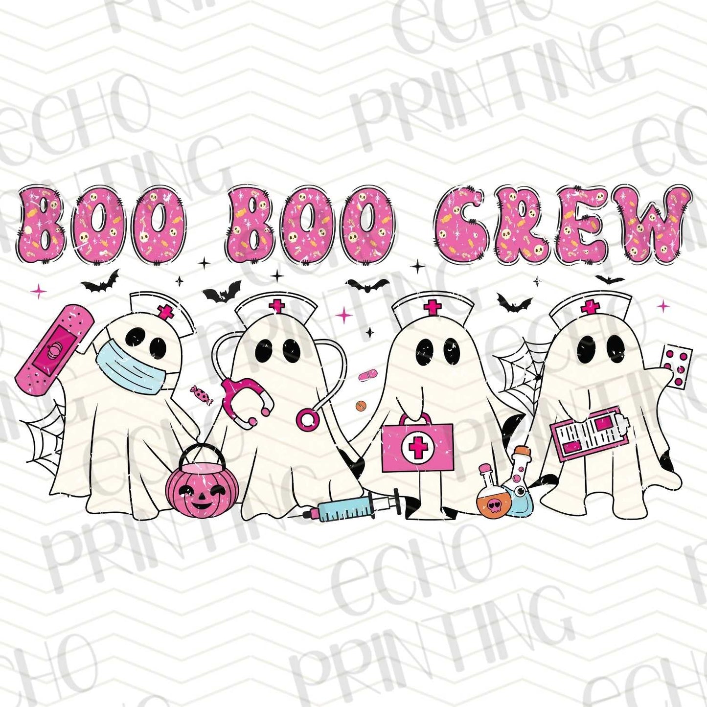 HLW 68 - BOO BOO CREW NURSE GHOSTS