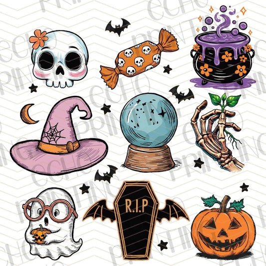 HLW 708 – HALLOWEEN ICONS CLUSTER